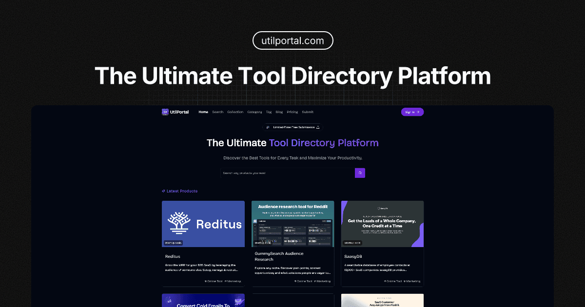 UtilPortal screenshot