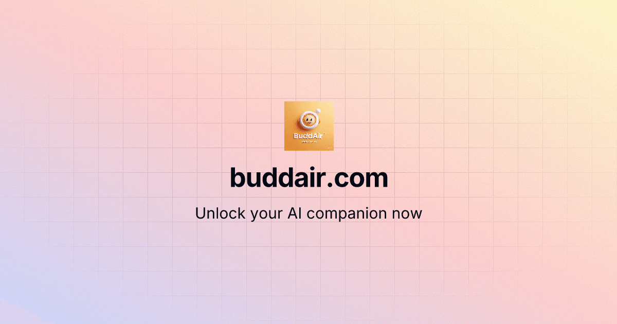 BuddAIr screenshot